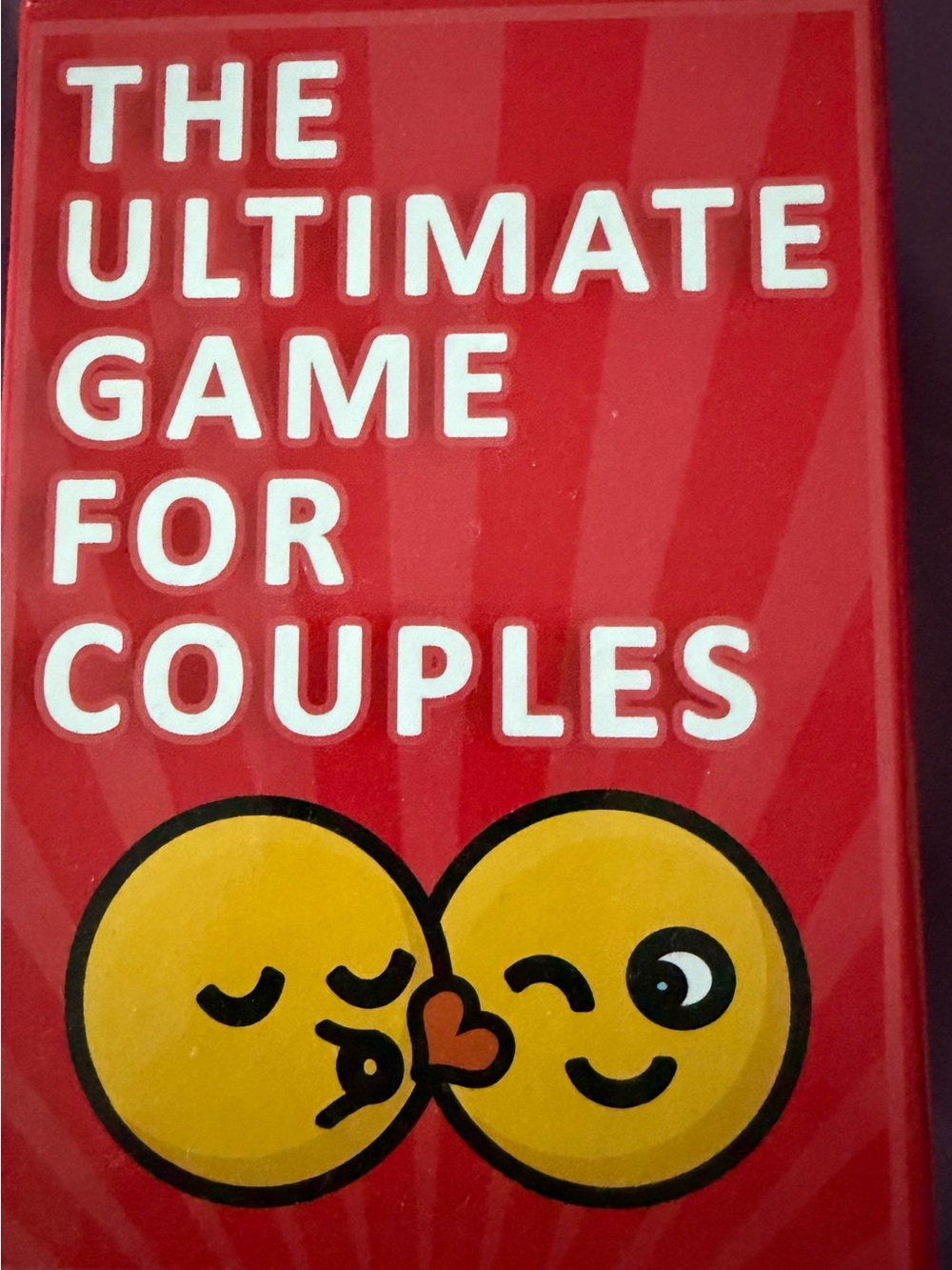 The Ultimate Game for Couples - Red